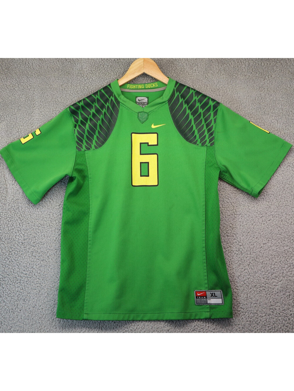 Nike Oregon Ducks Football Game Jersey Women XL Green
